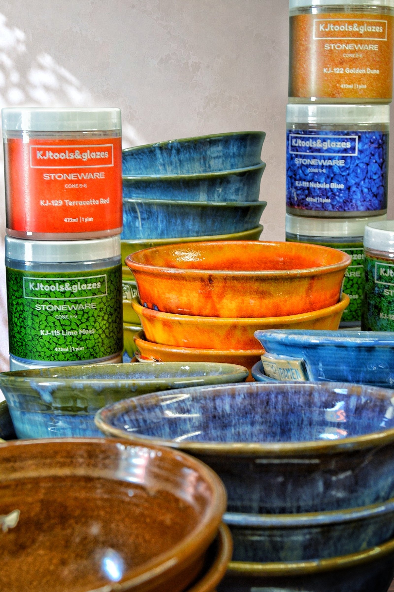 KJ Stoneware Glazes